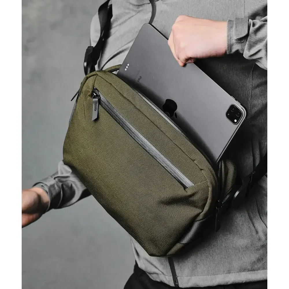 NWT Alpaka Go Sling Travel Bag Army Green | Axoflux 600D